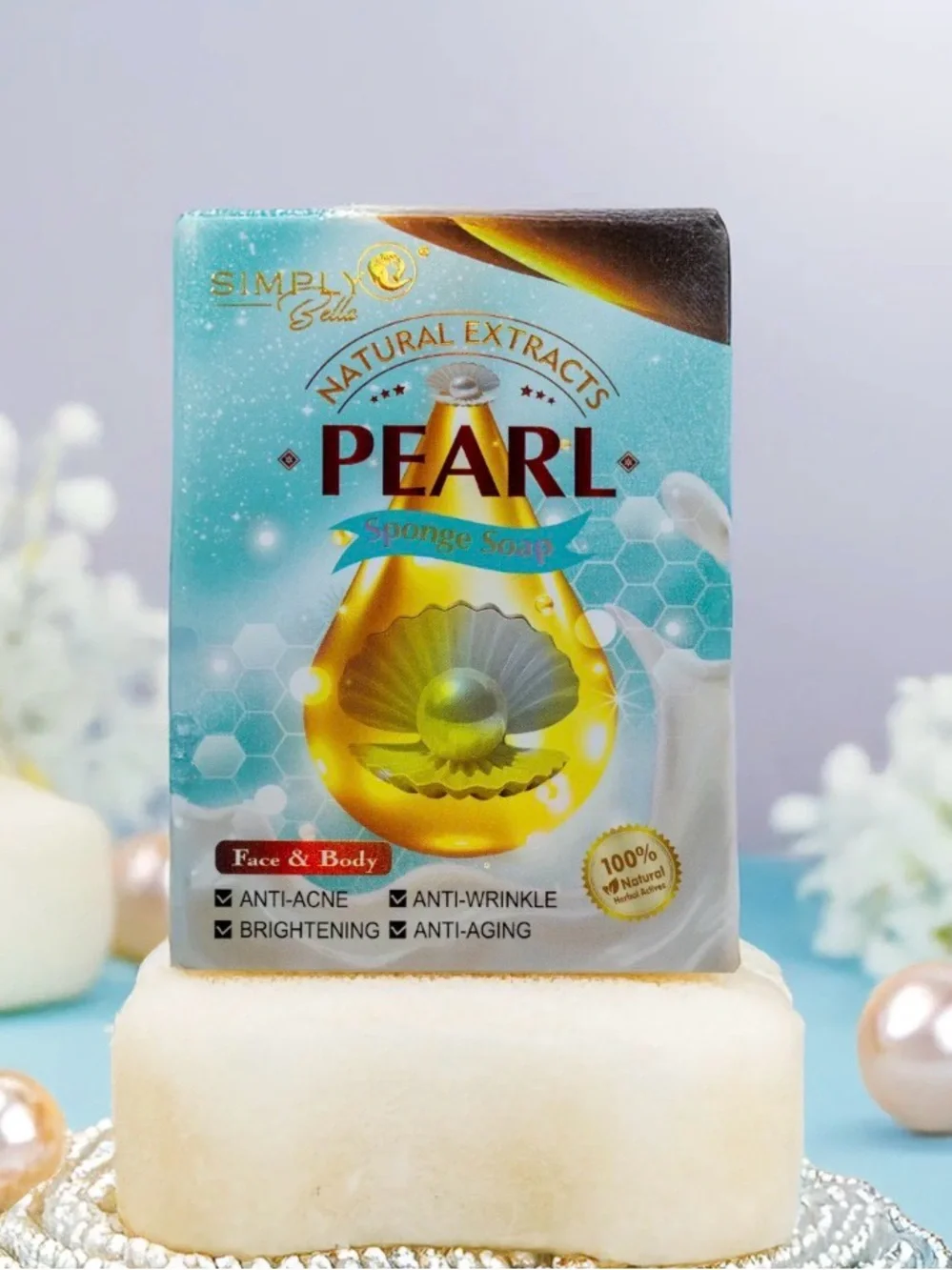 Simply Bella Sponge Soap – Face & Body Cleansing Bar